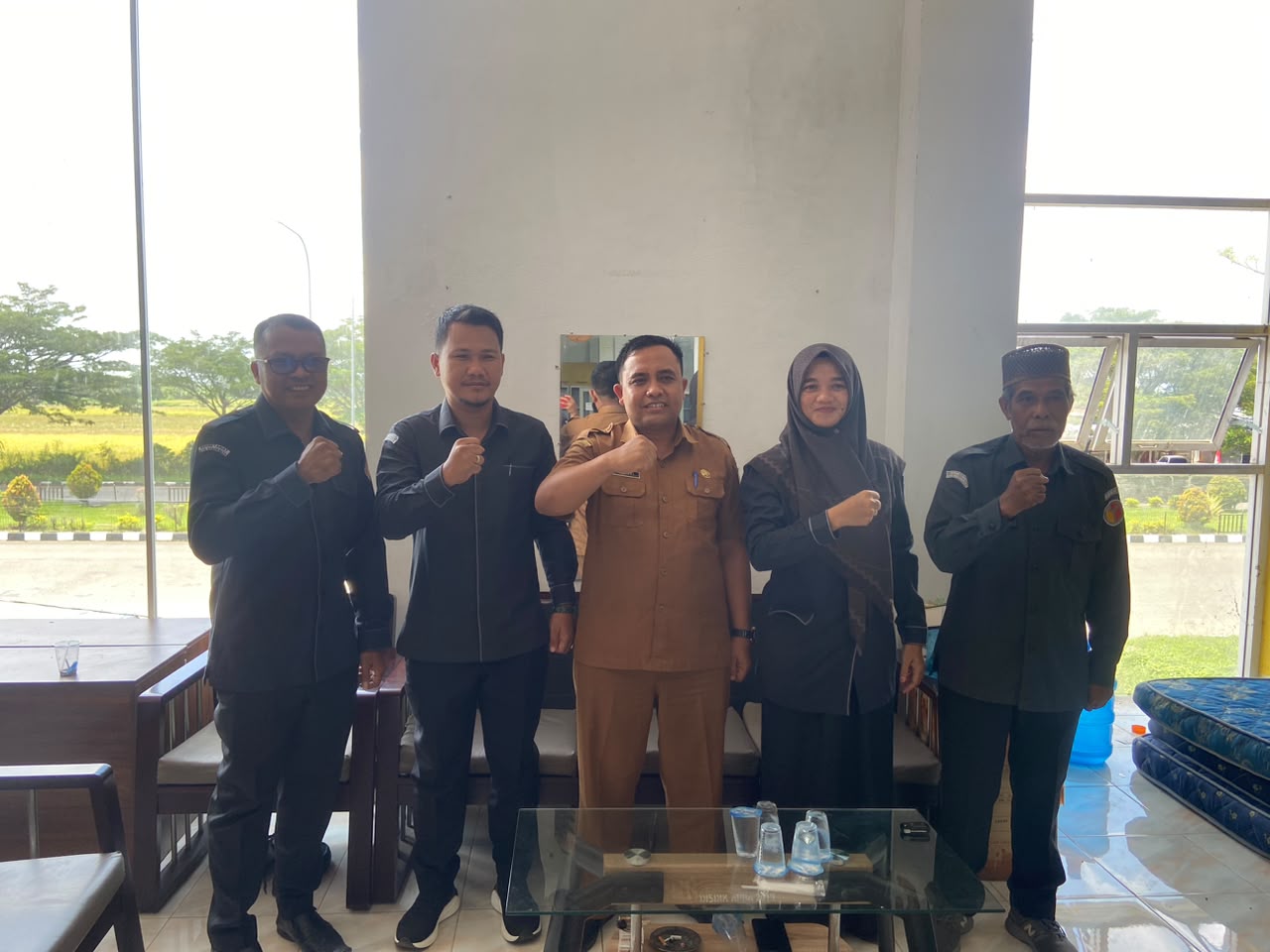 Bawaslu Nagan Raya Melaksanakan kunjungan Koordinasi dan Berkolaborasi dengan Kacabdin Kabupaten Nagan Raya