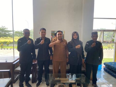 Bawaslu Nagan Raya Melaksanakan kunjungan Koordinasi dan Berkolaborasi dengan Kacabdin Kabupaten Nagan Raya
