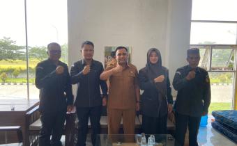 Bawaslu Nagan Raya Melaksanakan kunjungan Koordinasi dan Berkolaborasi dengan Kacabdin Kabupaten Nagan Raya